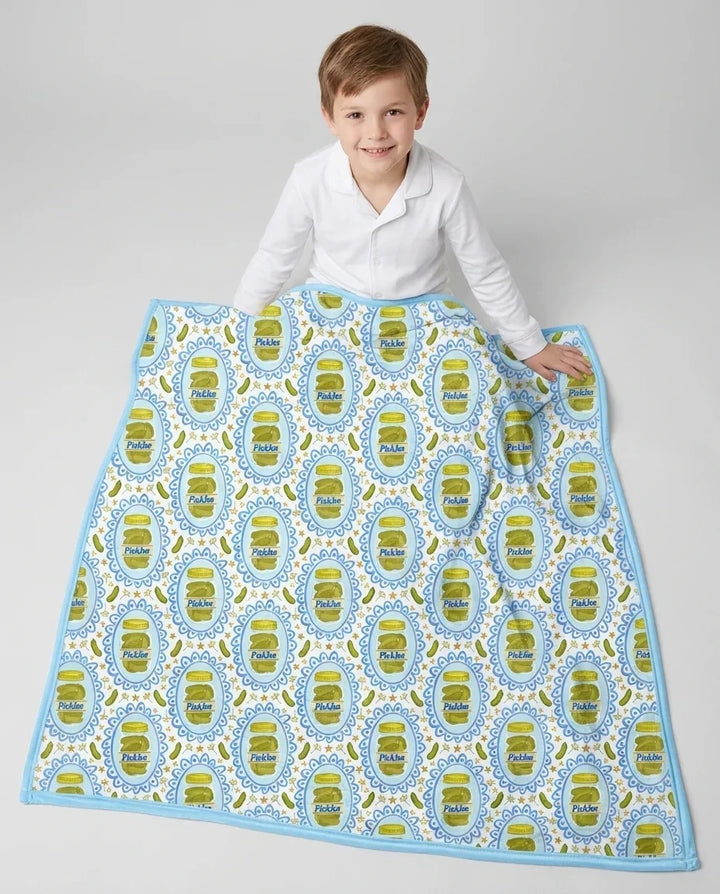 Pickle Coquette Bamboo Blanket
