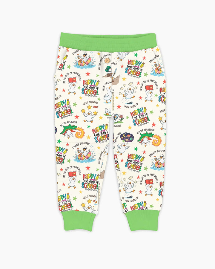 Silly Goose Happy Last Day of School Bamboo Jogger