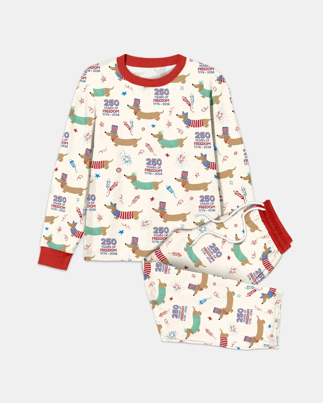 250 Years Of Freedom Bamboo Men's Pajama Set