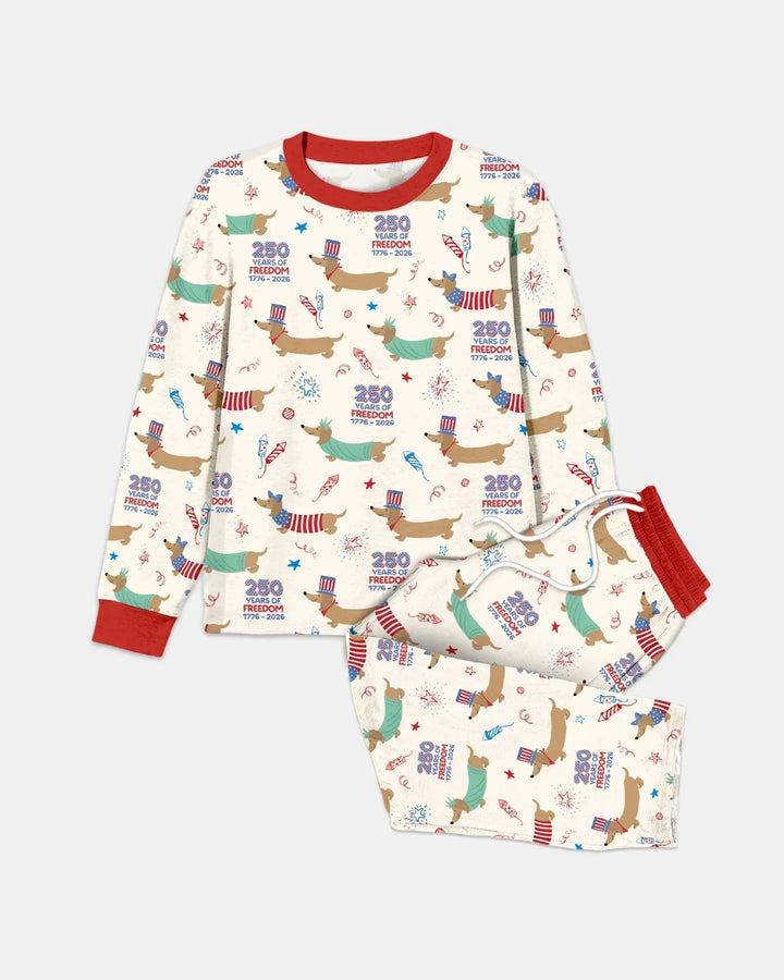 250 Years Of Freedom Bamboo Men's Pajama Set