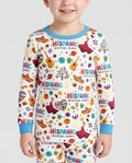 Fiesta Hispanic Heritage Month Bamboo Two Piece Long Sleeve Pajama Set