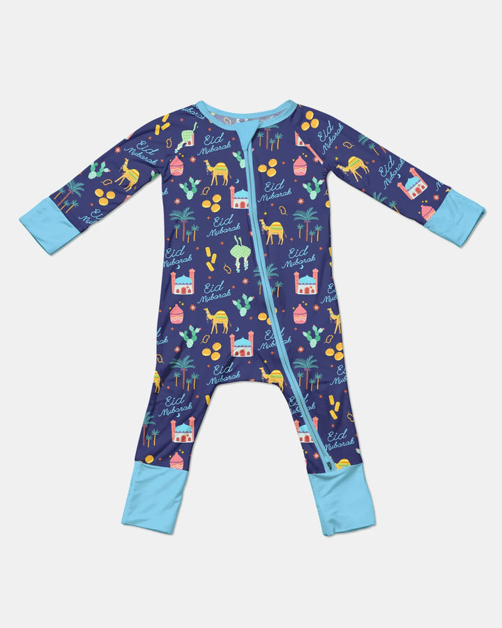 Eid Mubarak Matching Family Convertible Zippy