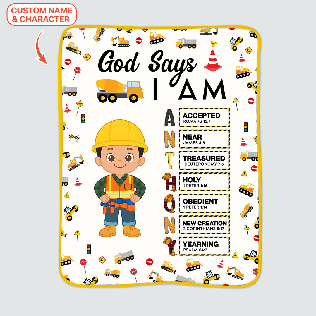 Vorlage für individuelle Kleinkinddecke