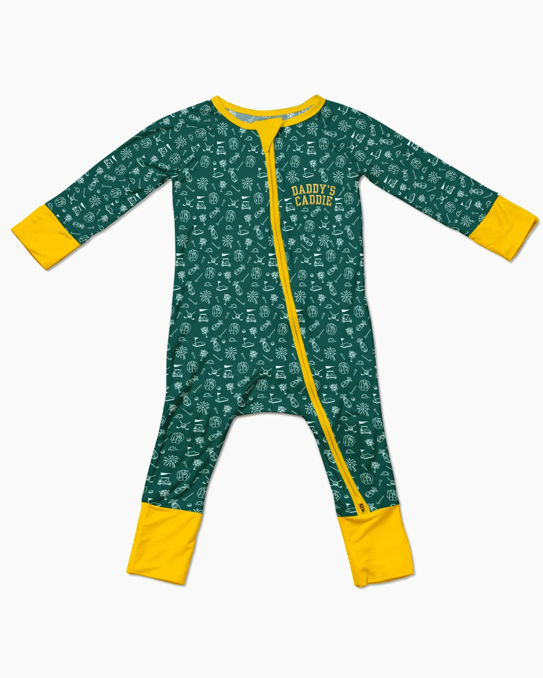 Embroidered Matching With Dad Golf Club Bamboo Convertible Zippy