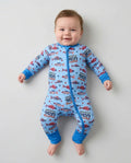 Gerippte Babykleidung mit individuellem Foto - Weich &amp; Skizzenhaft