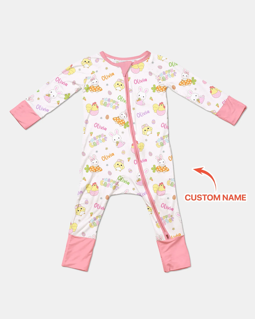 Custom name Happy Easter Convertible Zippy