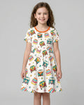 Stay Wild Flower Child Bamboo Twirl Dress