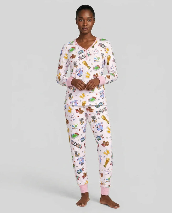 Träumen vom The Cup Bambus-Damen-Pyjama-Set