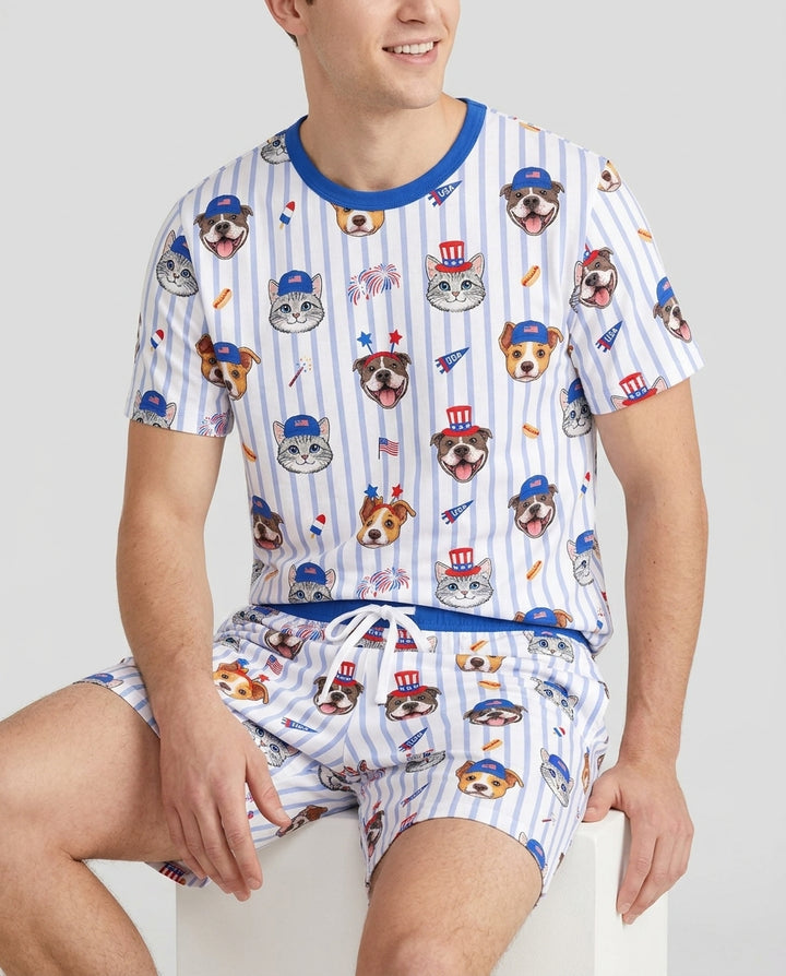 Conjunto de tractor de granja de bambú para hombres – Robusto y relajado