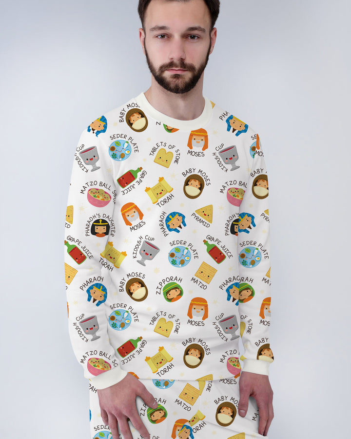 Vorlage Herren-Pyjama-Set