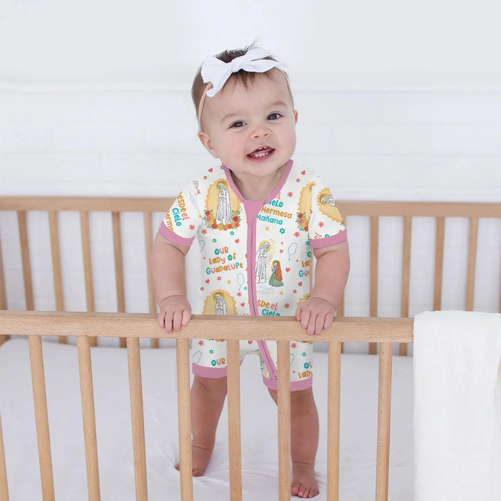 Maria Our Lady Of Guadalupe Shorty Zippy