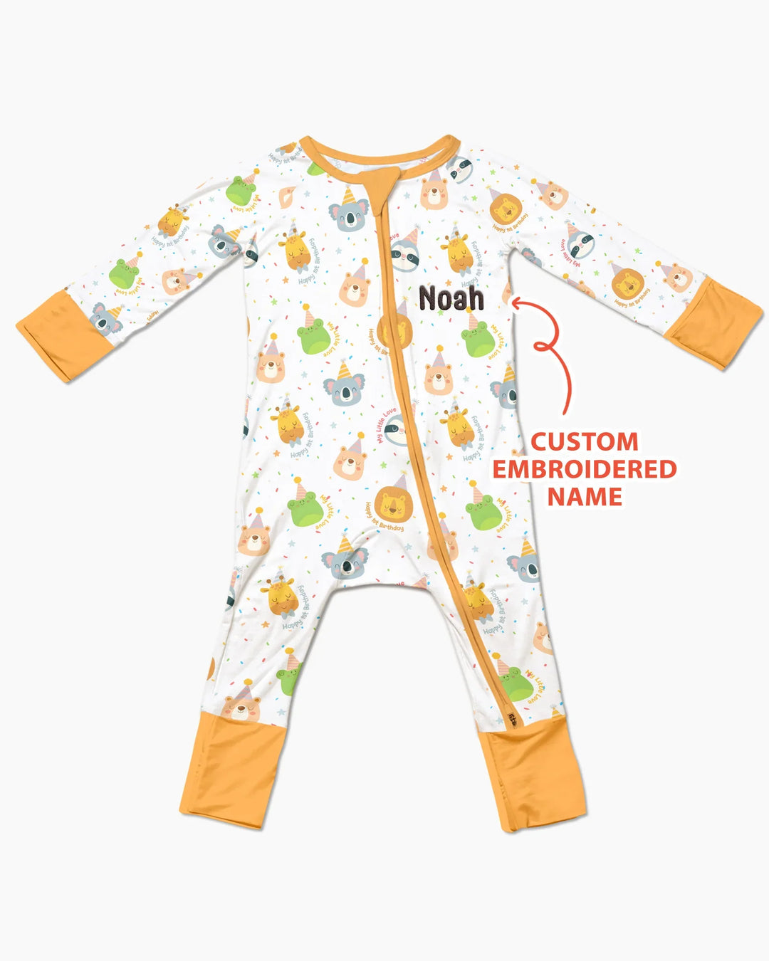 Gerippte Babykleidung mit individuellem Foto - Weich &amp; Skizzenhaft