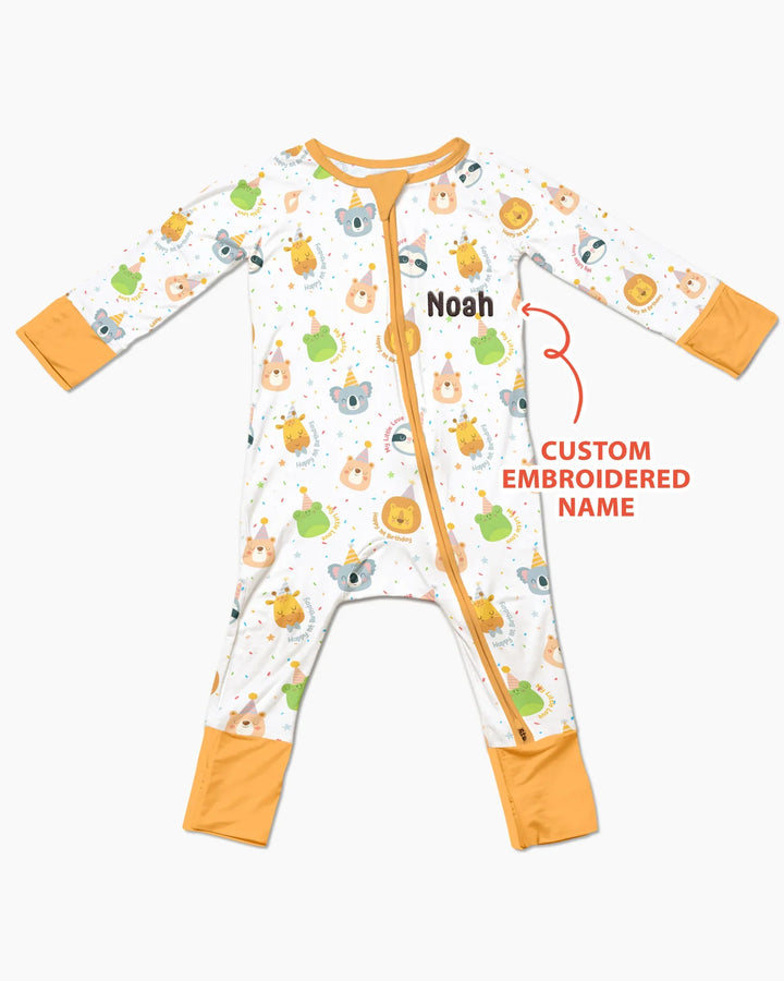 Gerippte Babykleidung mit individuellem Foto - Weich &amp; Skizzenhaft