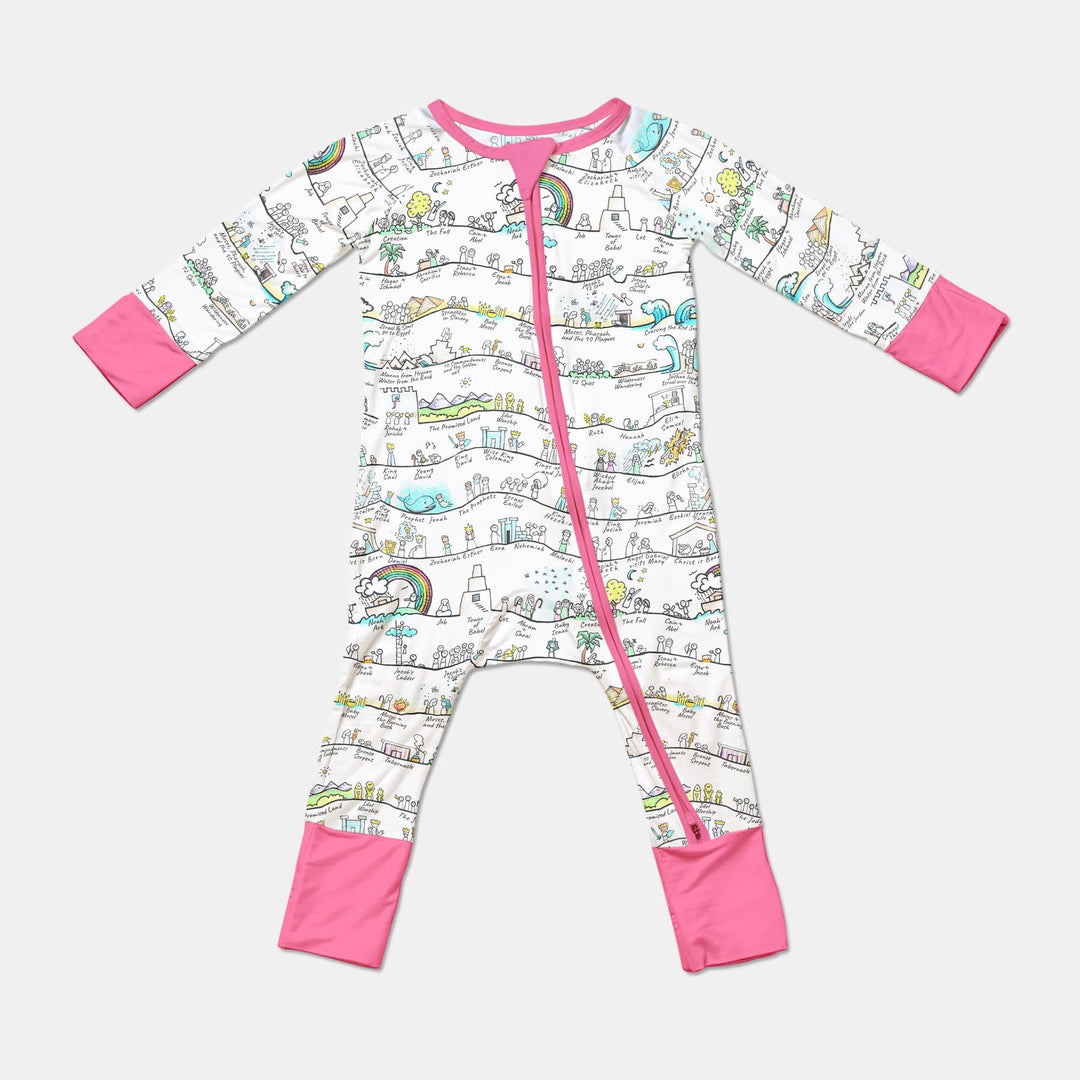 Bible Story Journey Family Matching Convertible Zippy