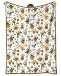 Dino Discovery Bamboo Blanket