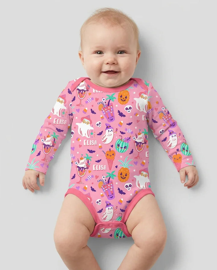 Summerween Doodles Bamboo Bodysuit