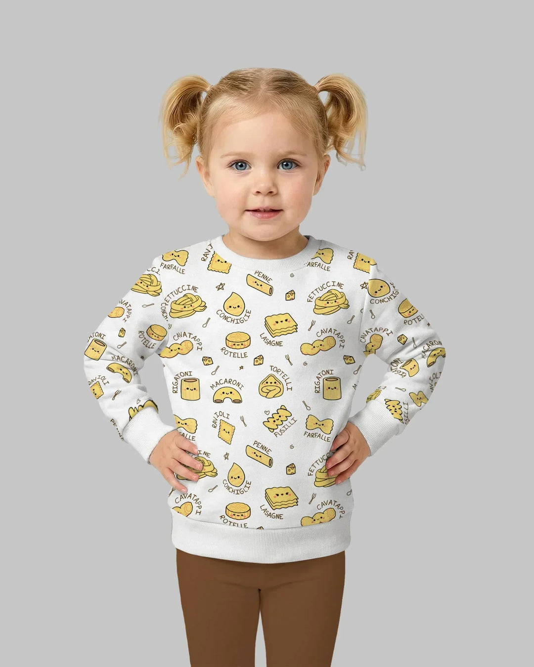 Kawaii Pasta Crewneck Sweatshirt