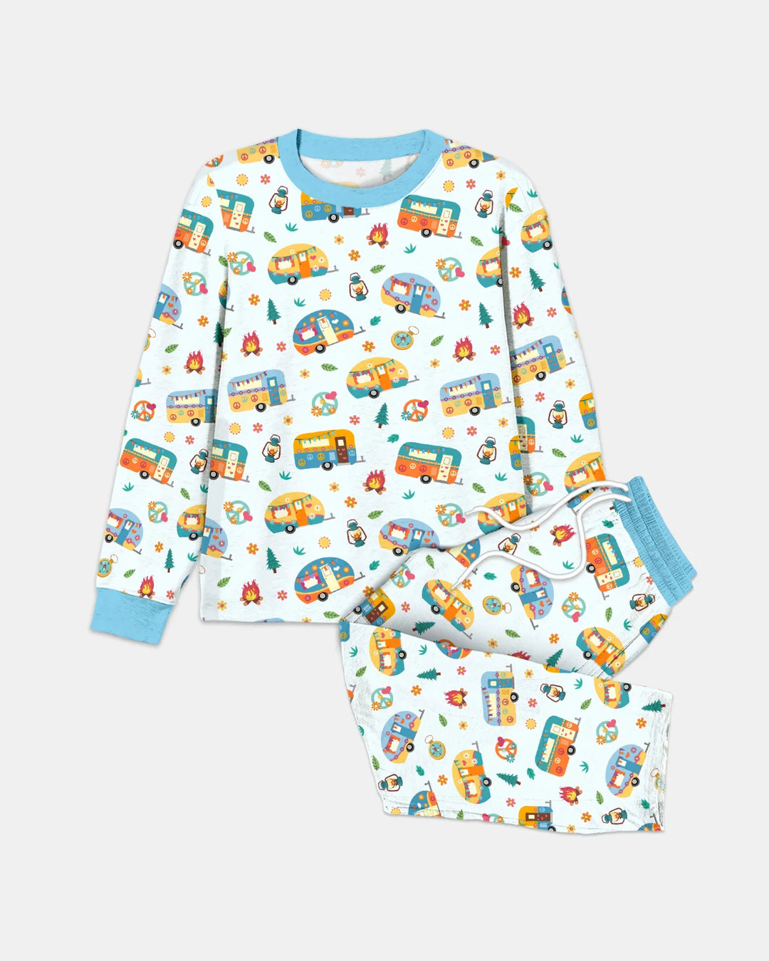 Happy Little Camper Bamboo Men's Pajama Set
