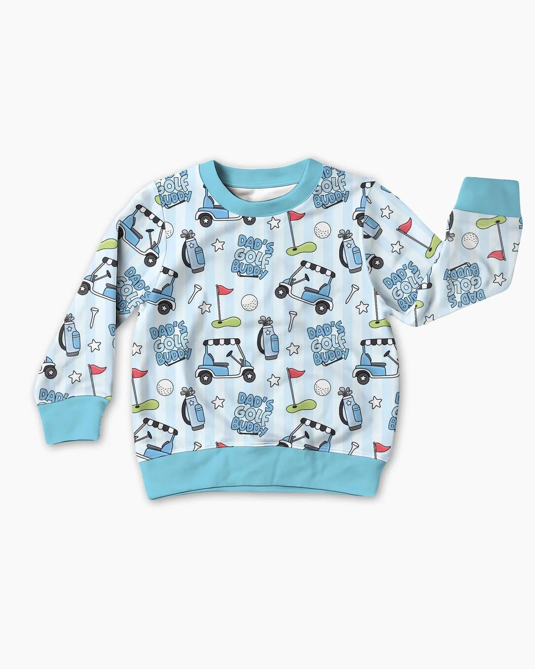 Dad's Golf Buddy Bamboo Crewneck Sweatshirt