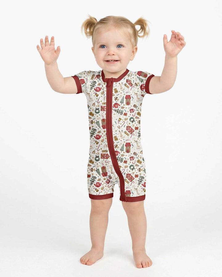 Magical Christmas Story Bamboo Shorty Zippy