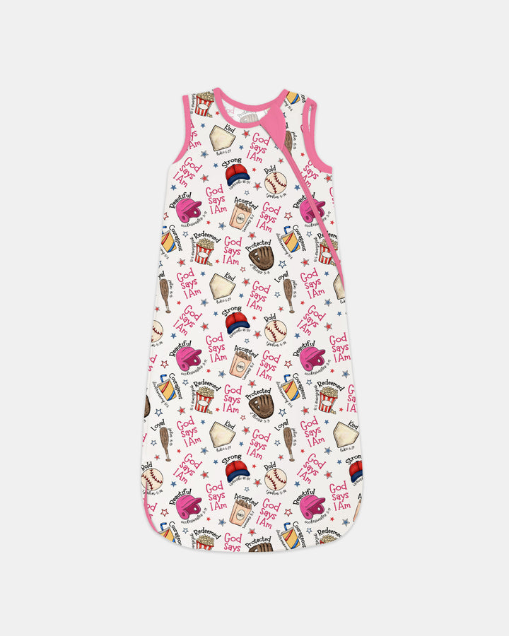 Christian Baseball Sleep Bag