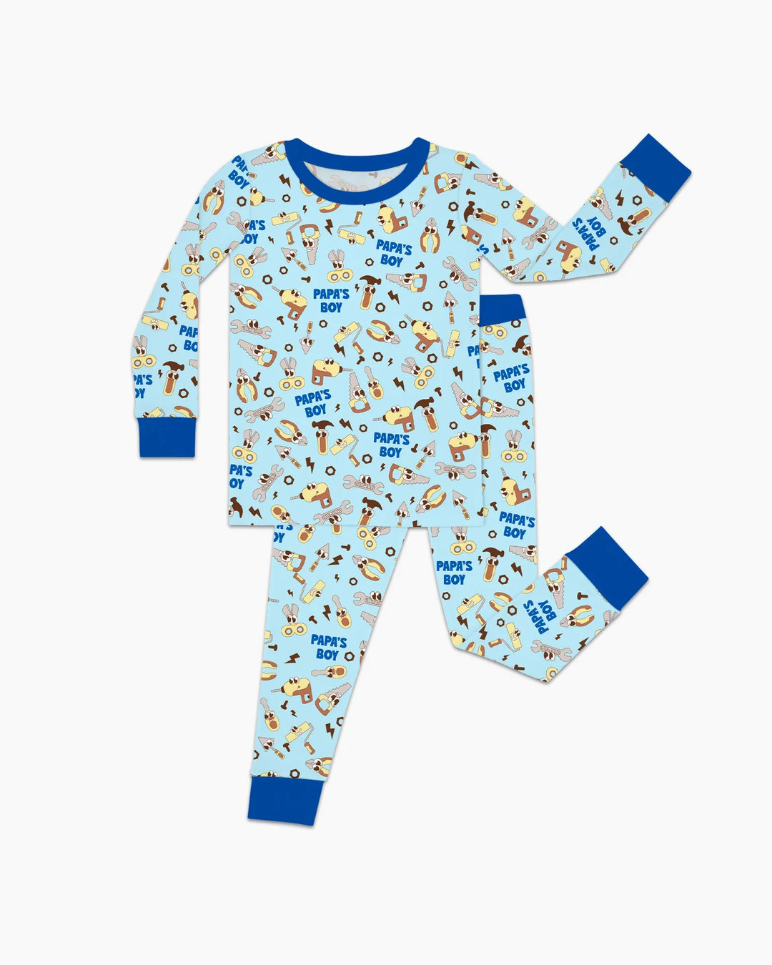 Fixer of All Things Dad Club Bamboo Two Piece Long Sleeve Pajama Set