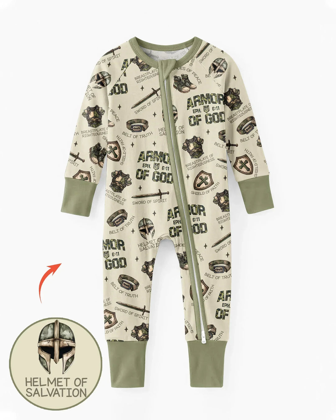 Gerippte Babykleidung mit individuellem Foto - Weich &amp; Skizzenhaft