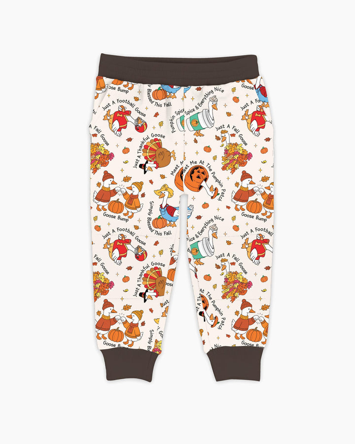 Plantilla de pantalón jogger de bambú