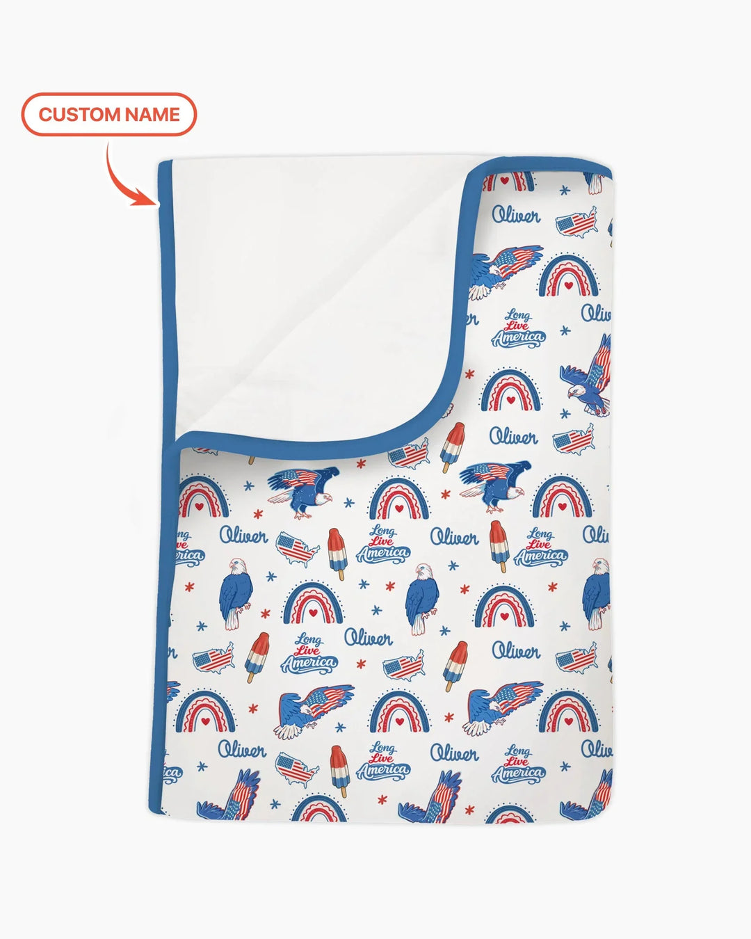 Long Live America Bamboo Blanket