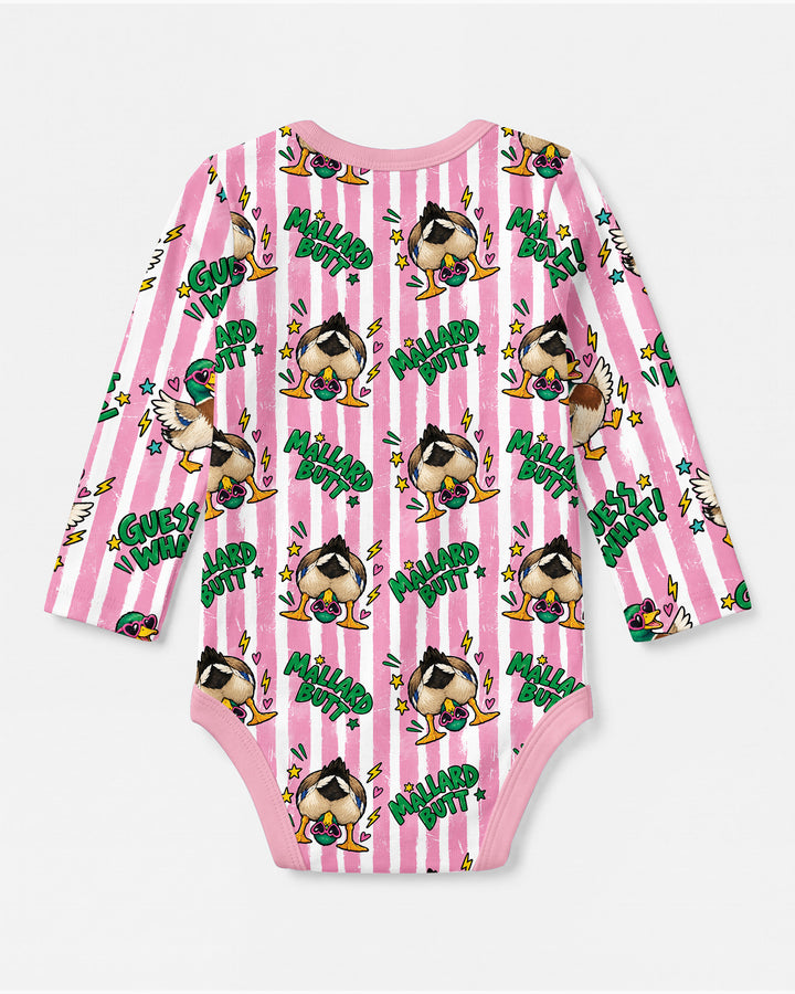 Guess What Mallard Butt Bamboo Bodysuit