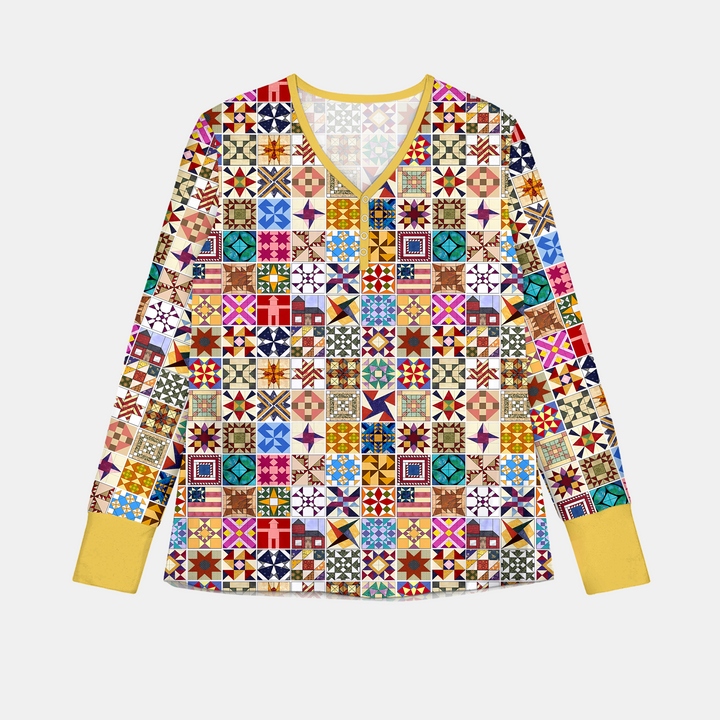 Heritage Quilt Women Pajama Set