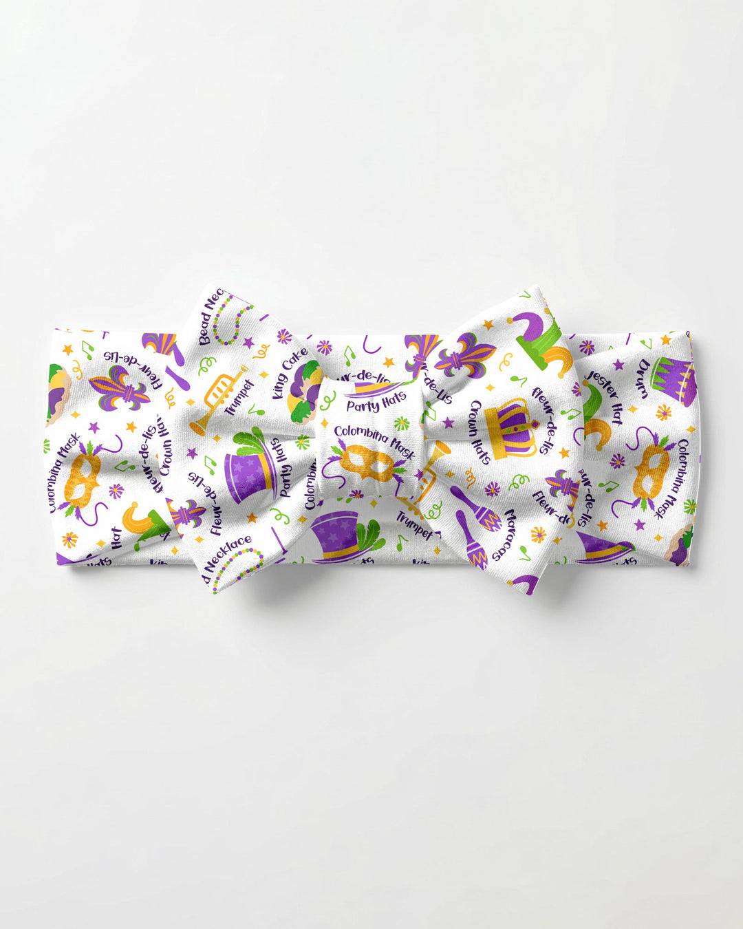 Mardi Gras Family Matching Headband