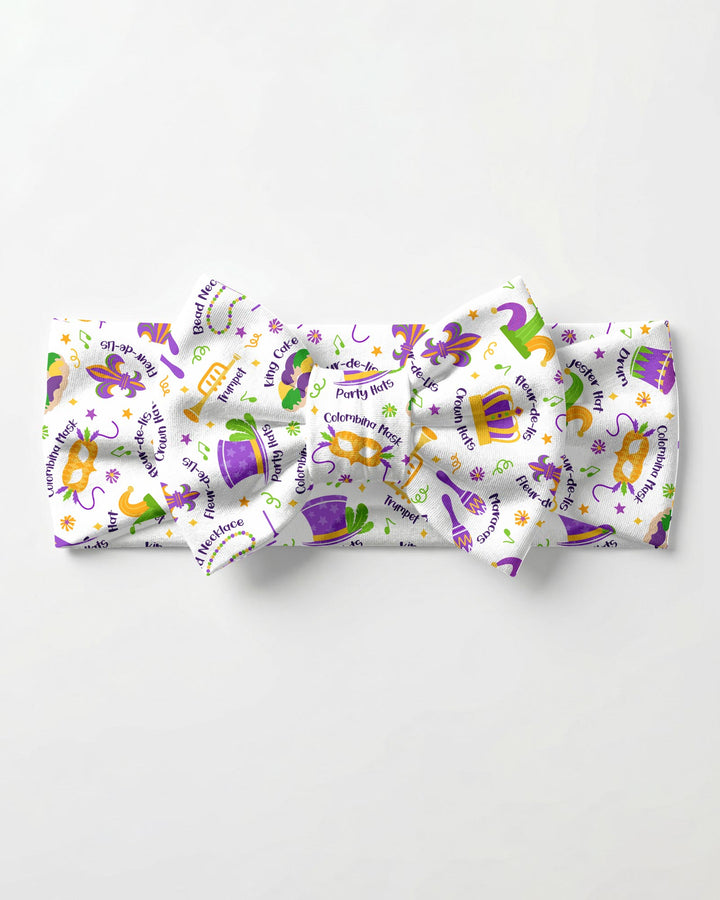 Mardi Gras Family Matching Headband