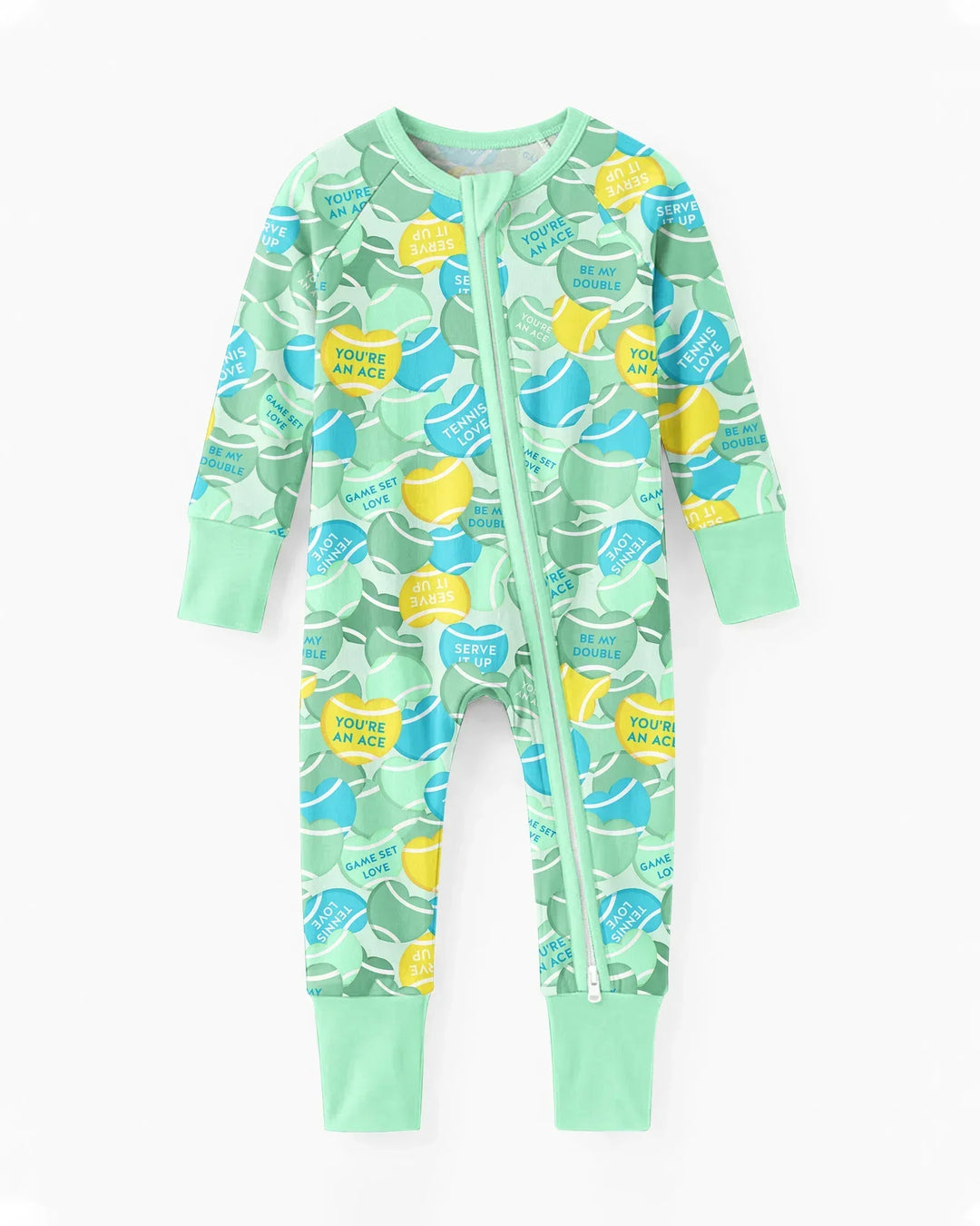 Tennis Candy Family Matching Bamboo Convertible Zippy