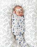 Little Ave Maria swaddle blanket