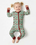 Santa In The Snow Bamboo Convertible Zippy