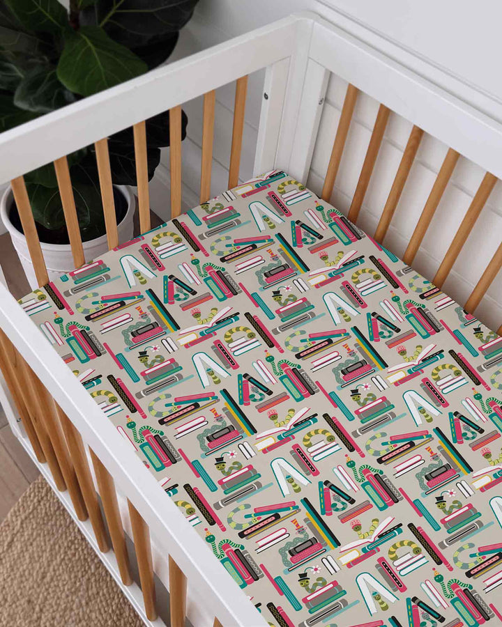 Vorlage: Maßgeschneidertes Spannbettlaken für Babybett (Bambus)