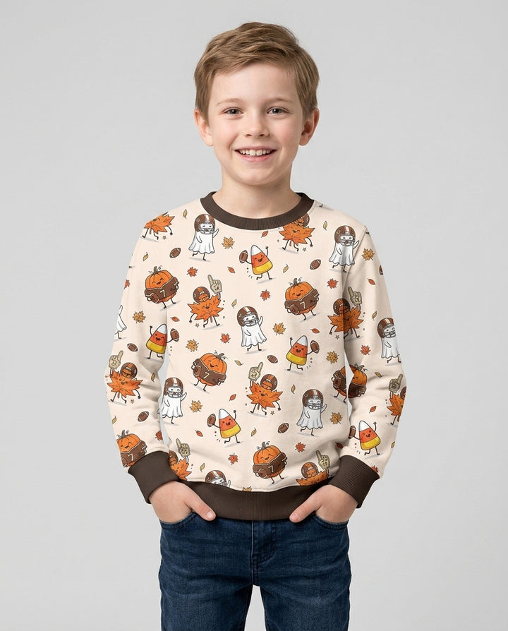 Sudadera de cuello redondo Bamboo Template