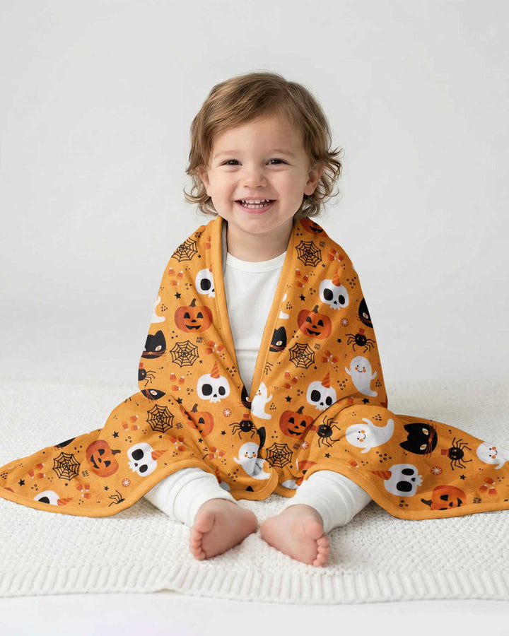 Halloween Party Bamboo Blanket