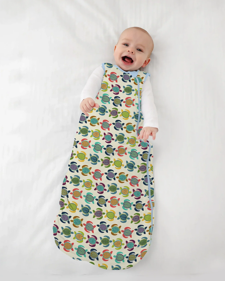 Happy Turtle Parade  Bamboo Sleep Bag