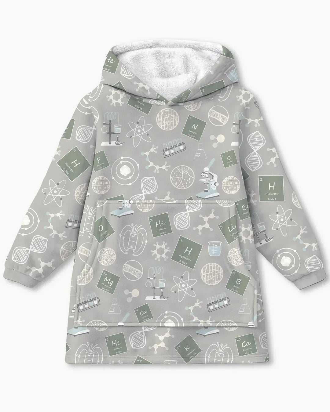 Plantilla de Sudadera Manta de Bambú Personalizada