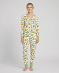 Love Camping Matching Family Bamboo Women Pajama Set
