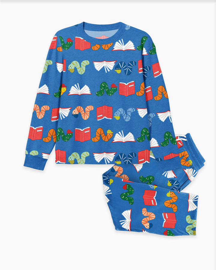 Bookworm Family Matching Bamboo Men's Pajama Set