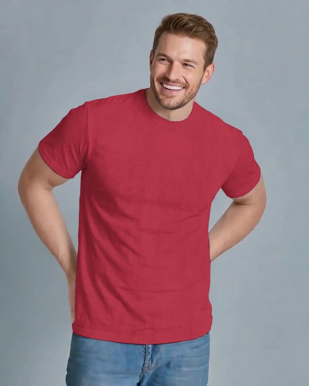 Solid color Bamboo Men T-Shirt