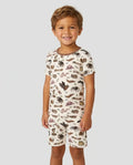 Love The Unloved Bamboo Two Piece Short Sleeve Shorts Pajama Set