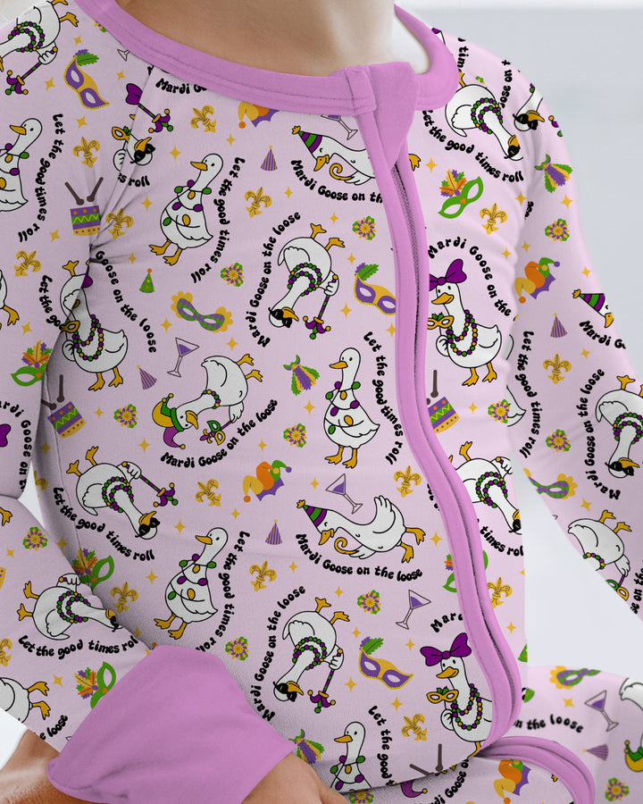 Mardi Gras Silly Goose Convertible Zippy