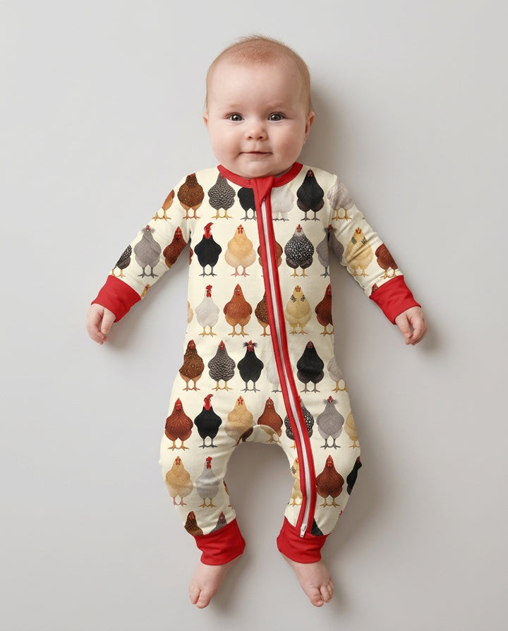 Cluckin' Cute Bamboo Convertible Zippy