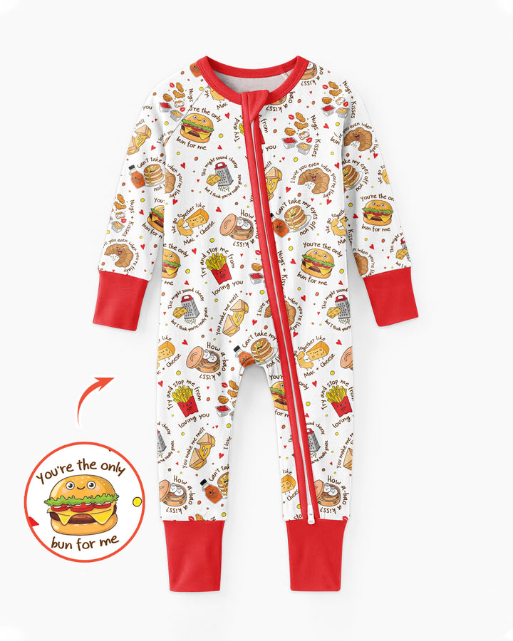 Food Puns Love Bamboo Convertible Zippy