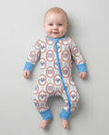 Gerippte Babykleidung mit individuellem Foto - Weich &amp; Skizzenhaft