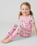 Funny Seagull DAD Bamboo Two Piece Short Sleeve Pajama Set